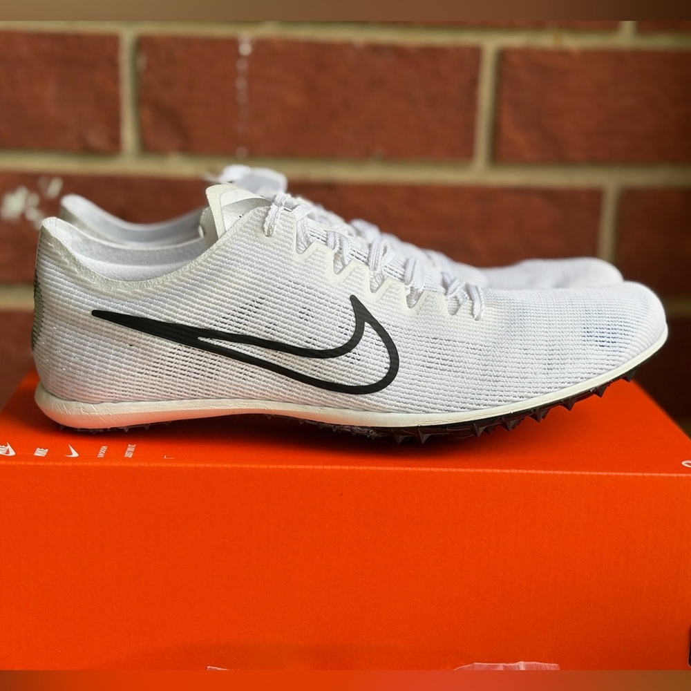 Nike Zoom Mamba 6 Mens White New Sneakers Track Shoes